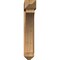 Ekena Millwork Thorton Arts and Crafts Rough Sawn Bracket w/ Offset Brace, Western Red Cedar, 8"W x 36"D x 44"H BKT0806X36X44THR03RWR - alternate 3